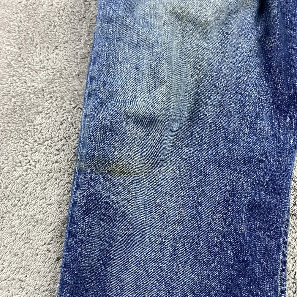 Levis 514 Straight Leg Jeans Mens 38x23 Blue Medium Wash Mid Rise‎